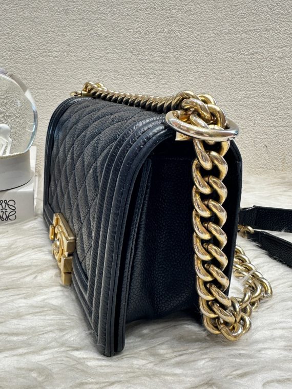 HB11947 Chanel caviar leboy small size 2017