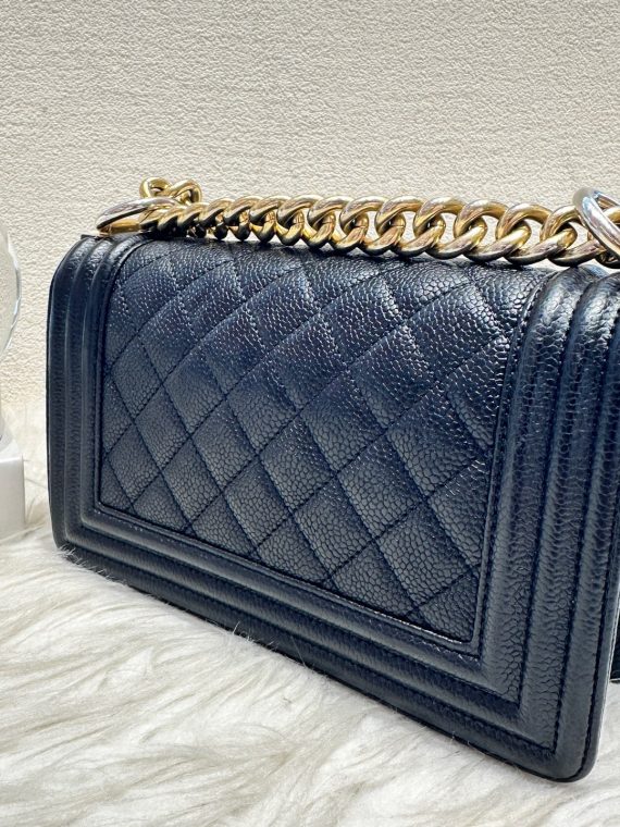 HB11947 Chanel caviar leboy small size 2017