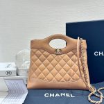 HB20279 Chanel 24B mini 31bag tan 2024 full set