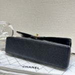 HB20432 Chanel new condition caviar classic flap bag medium 2024 full set