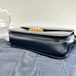 HB20430 Celine triomphe black and gold 2022 medium