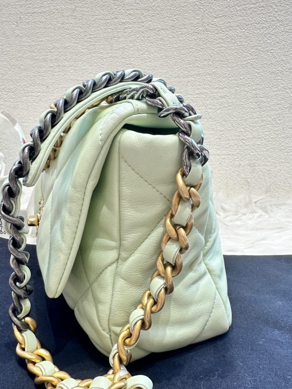 HB20381 Chanel bubble green 19bag small 2023 microchipped