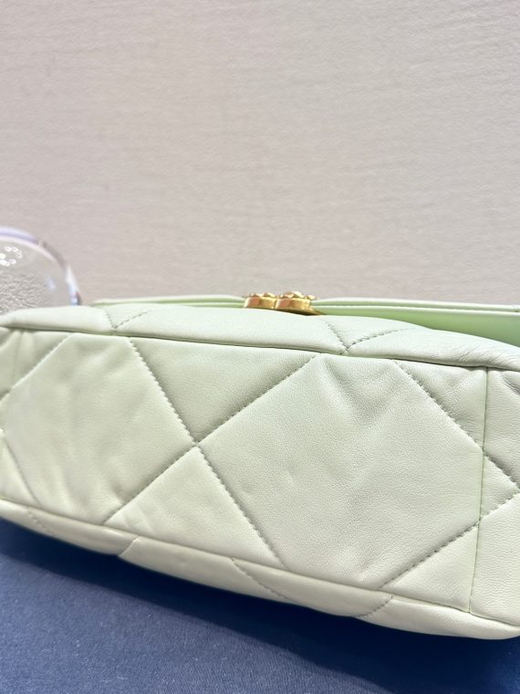 HB20381 Chanel bubble green 19bag small 2023 microchipped