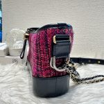 HB20413 Chanel tweed woven limited edition small gabrielle 2018