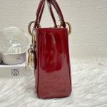 HB20527  DIOR patent red 3 grid lady dior 2017