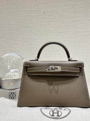 HB20580 Hermes mini KELLY 2 grey B print