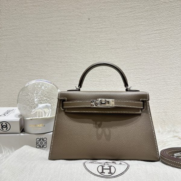HB20580 Hermes mini KELLY 2 grey B print