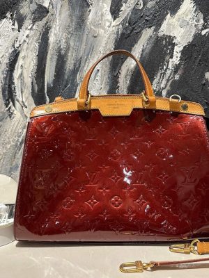 Preloved Lv Brea duffle bag cherry 13845