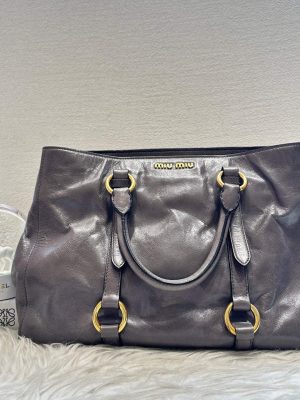 Preloved Miumiu 2way motorcycle bag 11564