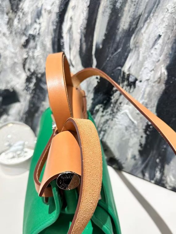 HB12661 Hermes herbag31 bamboo green