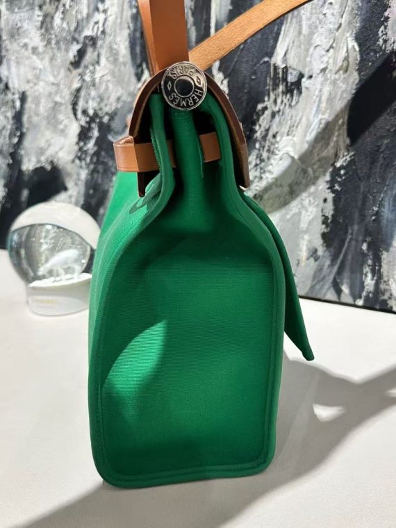 HB12661 Hermes herbag31 bamboo green