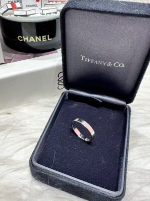 HB20132 Cartier C de 18k White Gold Ring